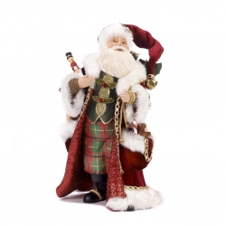 Santa figurine, burg, 40,5 cm